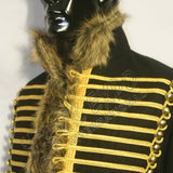 Black Hendrix Jimi Golden Braid Military Jacket