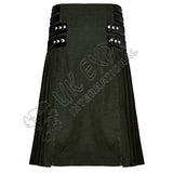 Military Green Roman Soldier Utility Kilt