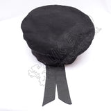 Cawbain Plain Hats Black Color