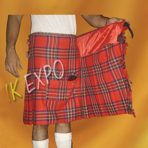 Scottish Royal Stewart Tartan 8 Yards Kilt