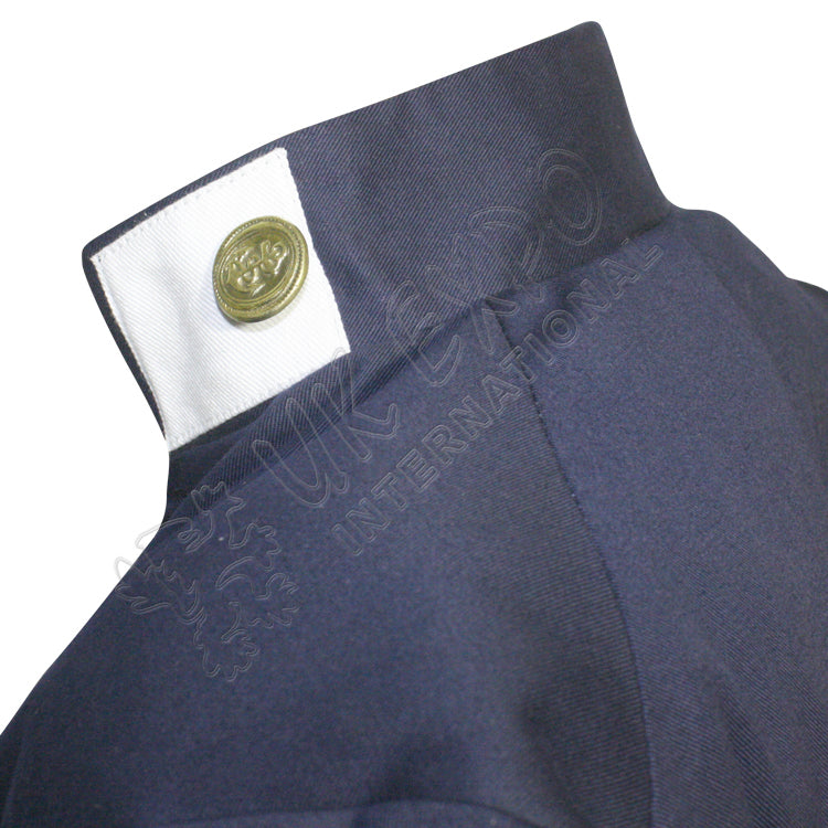 Napoleonic Naval Lieutenant Dark Blue Cotton Frock Coat