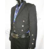 Prince Charlie Jacket & Vest In Dark Blue & Black Color