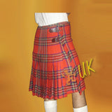 Scottish Royal Stewart Tartan 8 Yards Kilt