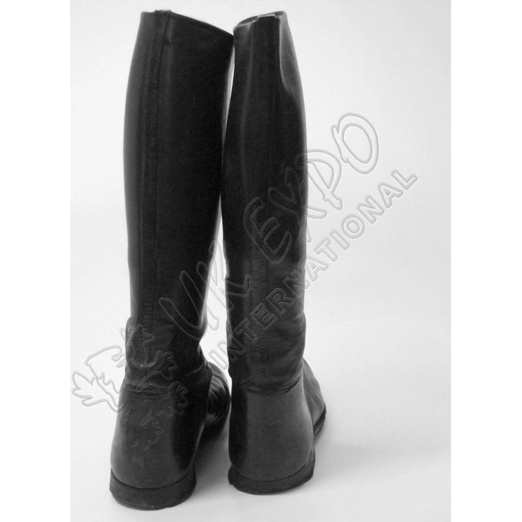German Military WW2 Black Leather Boots