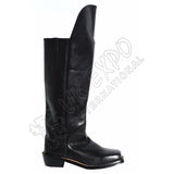 WW2 Black Leather Officer Cavalry Boot