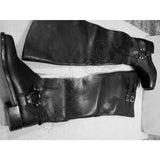 WWII German Army 1920s Full Long Tall Shoes
