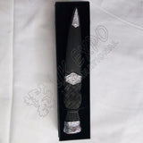 Handmade Scottish Sgian Dubh Dirk With Red Stone