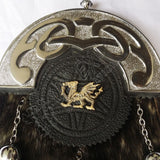 Welsh Dragon Seal Skin Full Dress Kilt Sporran