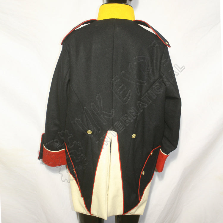 French Habit 1808 Black Military Coat