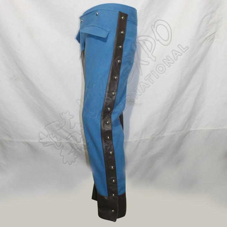 Sky Blue Hussar Riding Cavalry Breeches
