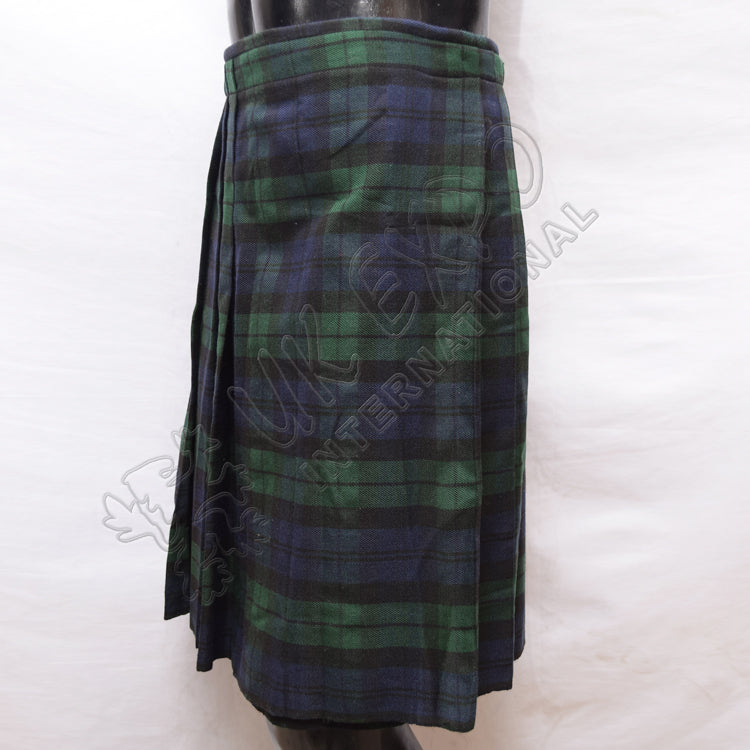 Scottish Black Watch Tartan Kilt