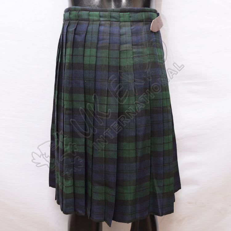 Scottish Black Watch Tartan Kilt