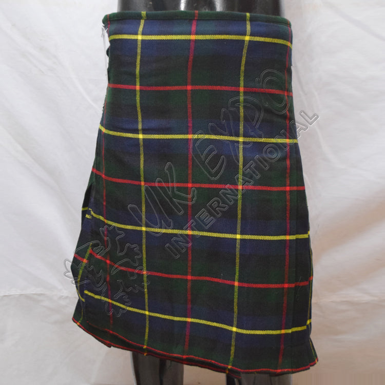 Scottish MacLeod Of Harris Tartan 8 Yard Kilt