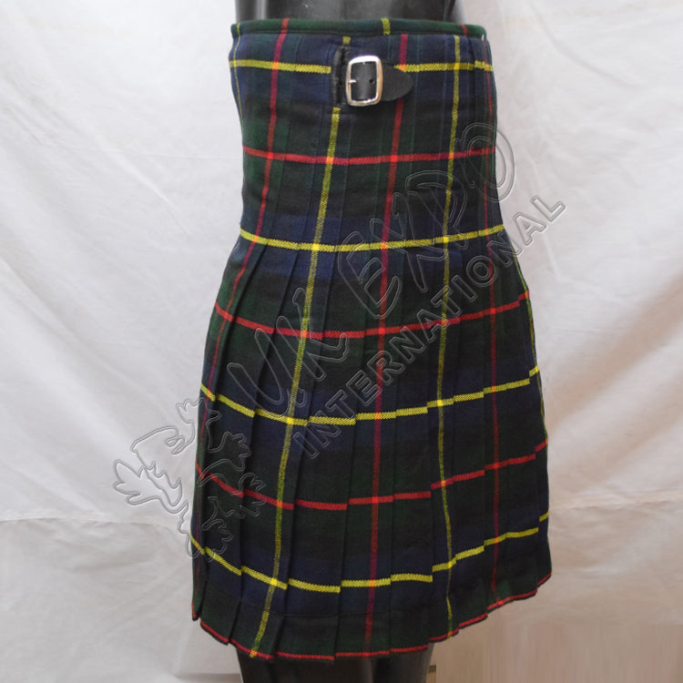 Scottish MacLeod Of Harris Tartan 8 Yard Kilt