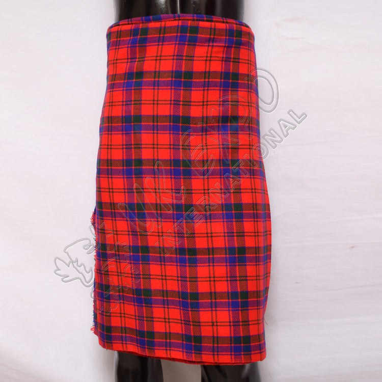 Scottish Robertson Red Tartan 8 Yard Kilt