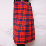 Scottish Robertson Red Tartan 8 Yard Kilt