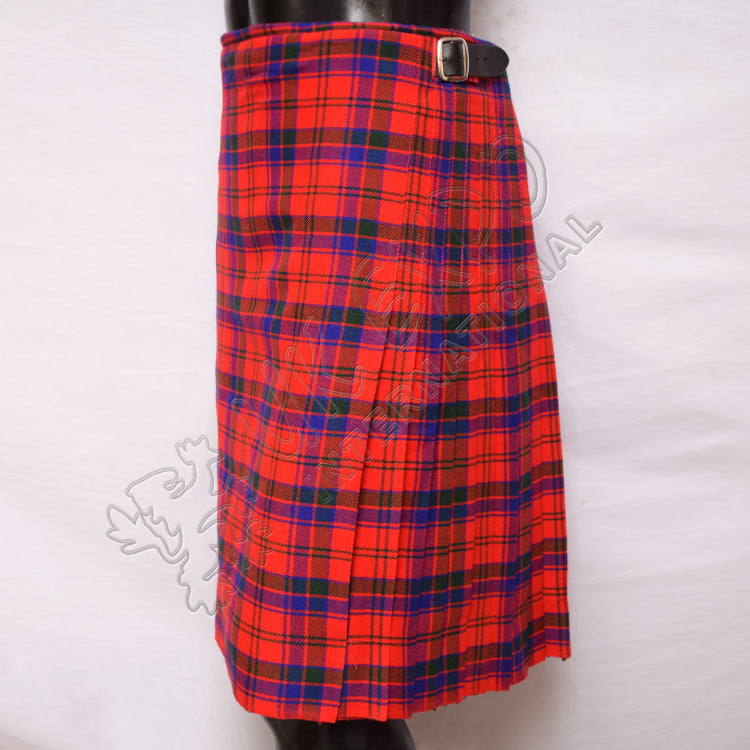 Scottish Robertson Red Tartan 8 Yard Kilt