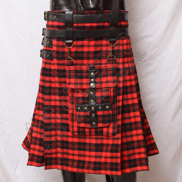 Scottish Amorous Tartan Kilt