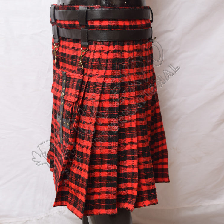 Scottish Amorous Tartan Kilt