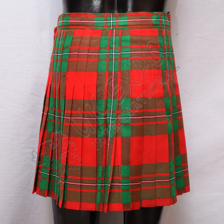 Macgregor Modern Tartan Ladies Mini Kilt