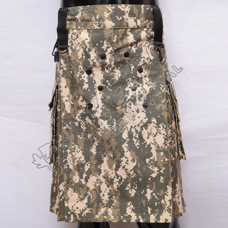 Digital Camouflage Utility Kilt