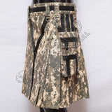 Y Style Digital Camouflage Utility Kilt