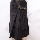 Heavy Duty Black Color Utility Kilt