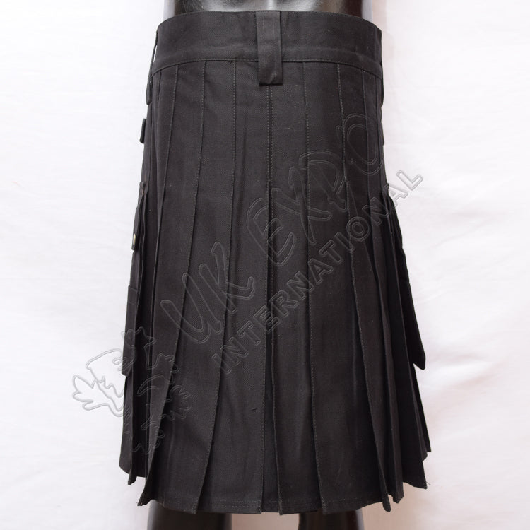 Heavy Duty Black Color Utility Kilt