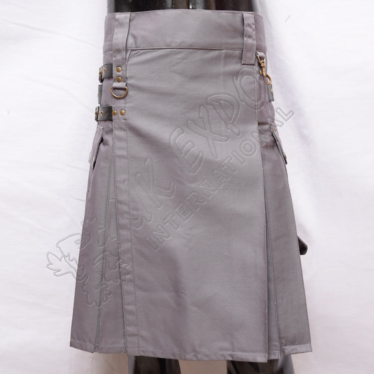 Heavy Duty Gray Color Utility Kilt
