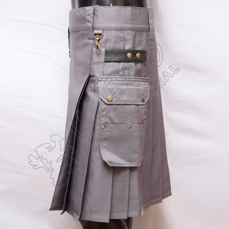 Heavy Duty Gray Color Utility Kilt