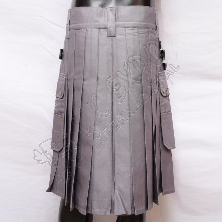 Heavy Duty Gray Color Utility Kilt