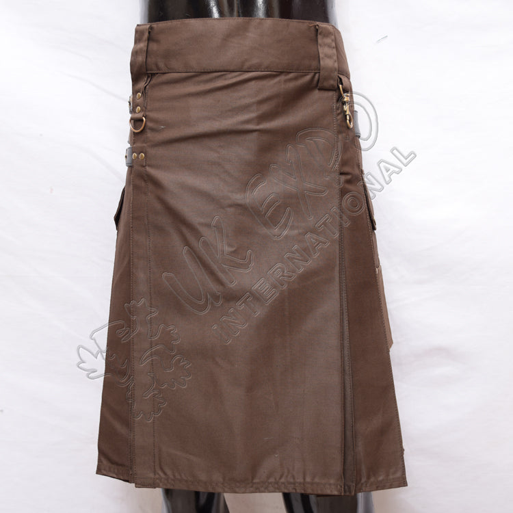 Brown Heavy Duty Utility Kilt