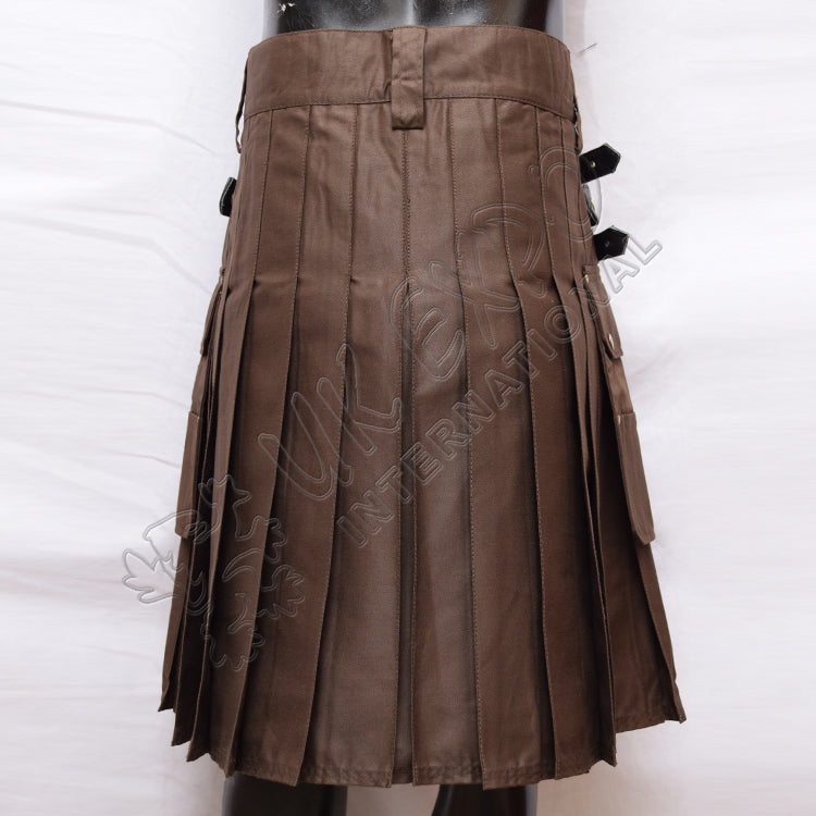Brown Heavy Duty Utility Kilt