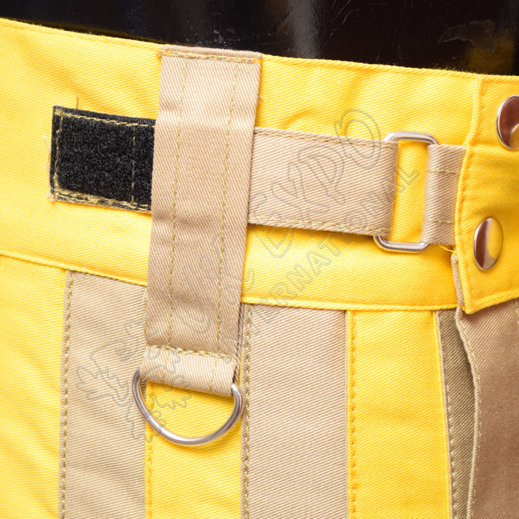 Khaki With Yellow Hybrid Two Tone Utility Kilt