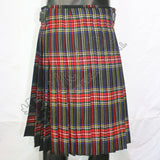 Black Stewart Tartan 5 Yard Kilt