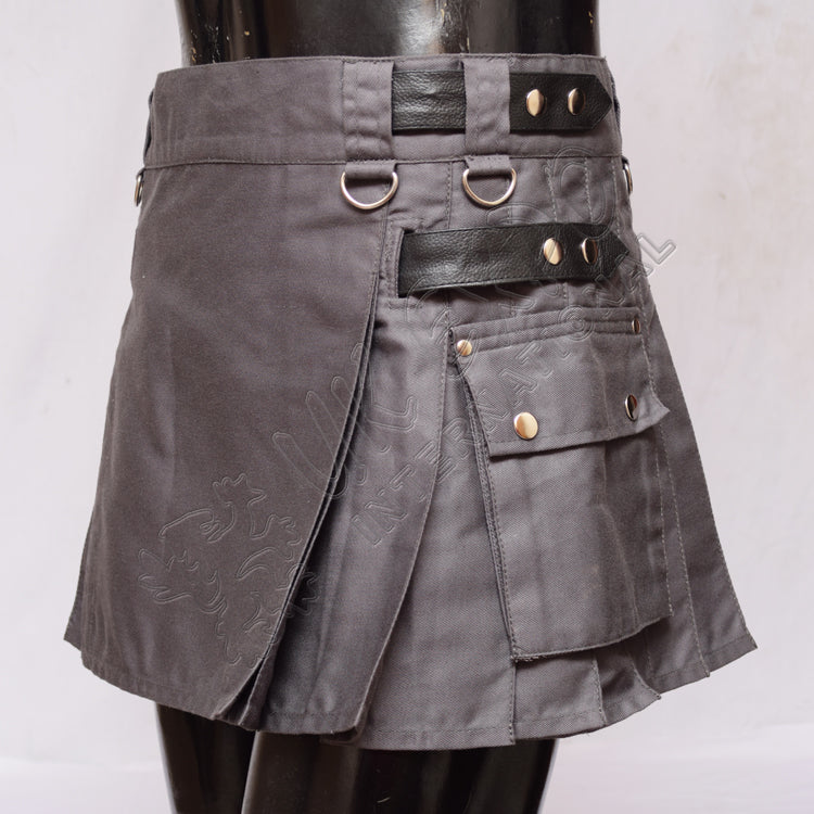 Gray Ladies Utility Kilt