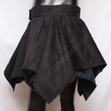 Black PC With Black Watch Tartan Stylish Skirt