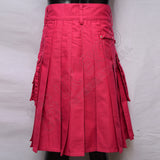 Modern Pink Utility Kilt