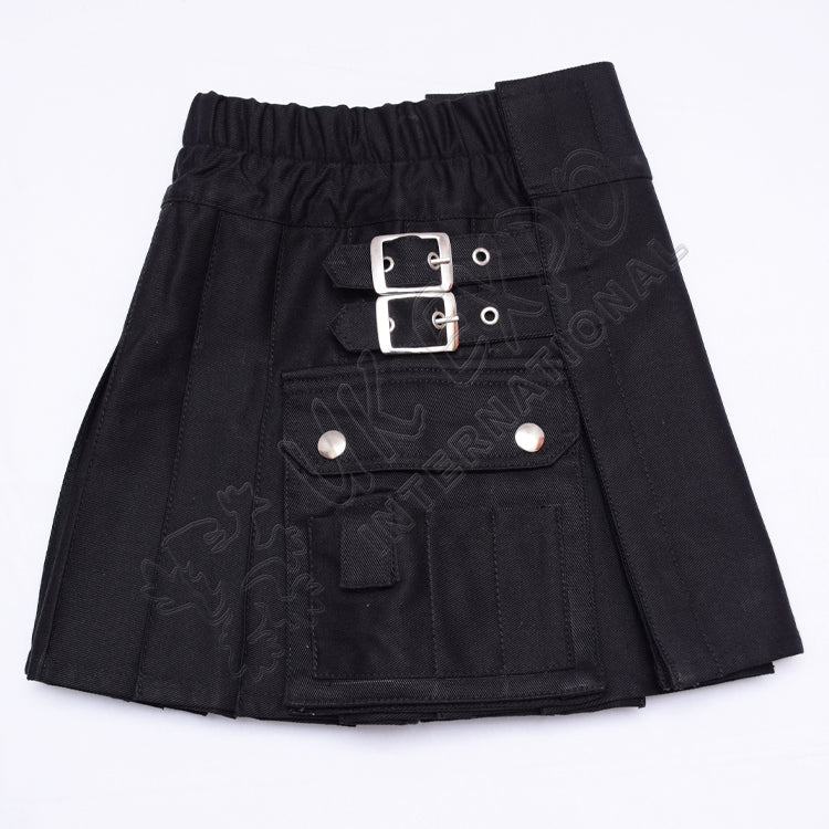 Youth Black Utility Kilt