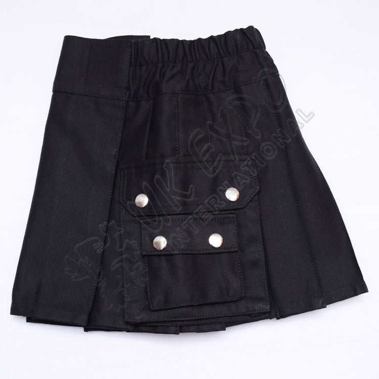 Youth Black Utility Kilt