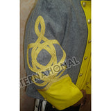 Double Breast Four Row Shell Jacket