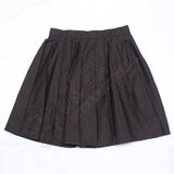 Zip Closing Ladies Black Color Skirt