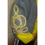 Double Breast Three Row Shell Jacket