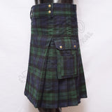 Black Watch Tartan Utility Kilt