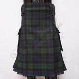 Black Watch Tartan Utility Kilt