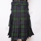 Black Watch Tartan Utility Kilt