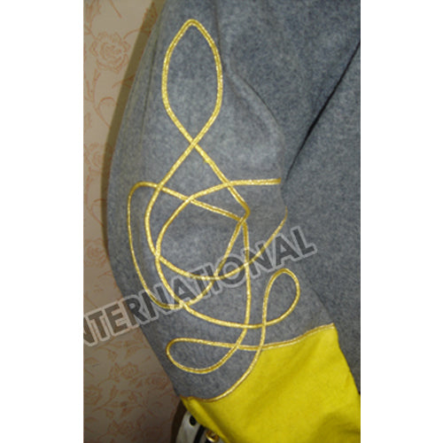 Double Breast Single Row Shell Jacket