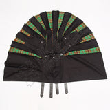 Black Cotton With Tara Murphy Tartan Hybrid Utility Kilt