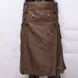 Battle Man Brown Utility Kilt