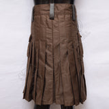 Battle Man Brown Utility Kilt